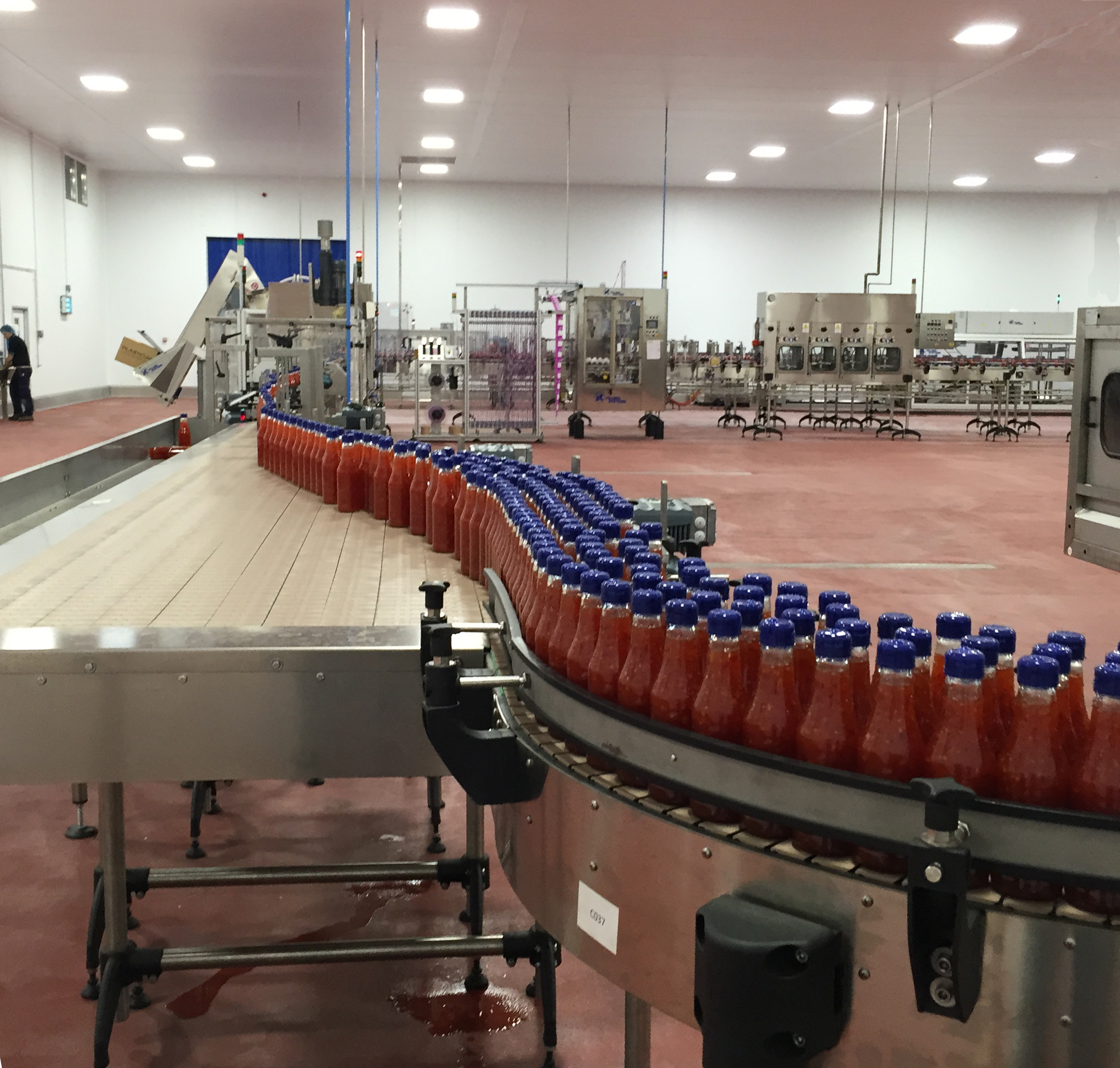 Bottle Conveyor Systems IC Filling Systems