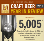 US Craft Beer in Review 2016 Title Banner