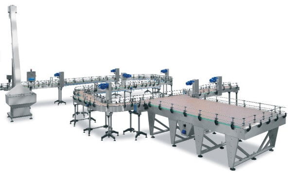 This is a photo of a conveyor system