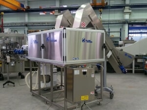 A photo of a cap sorting machine