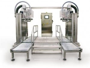 This is a photo of a aseptic bag in box machine