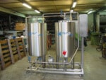 CIP unti for cleaning in Place of filler