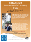 Friday Fusion at Lost & Grounded Brewery 19th October 2018