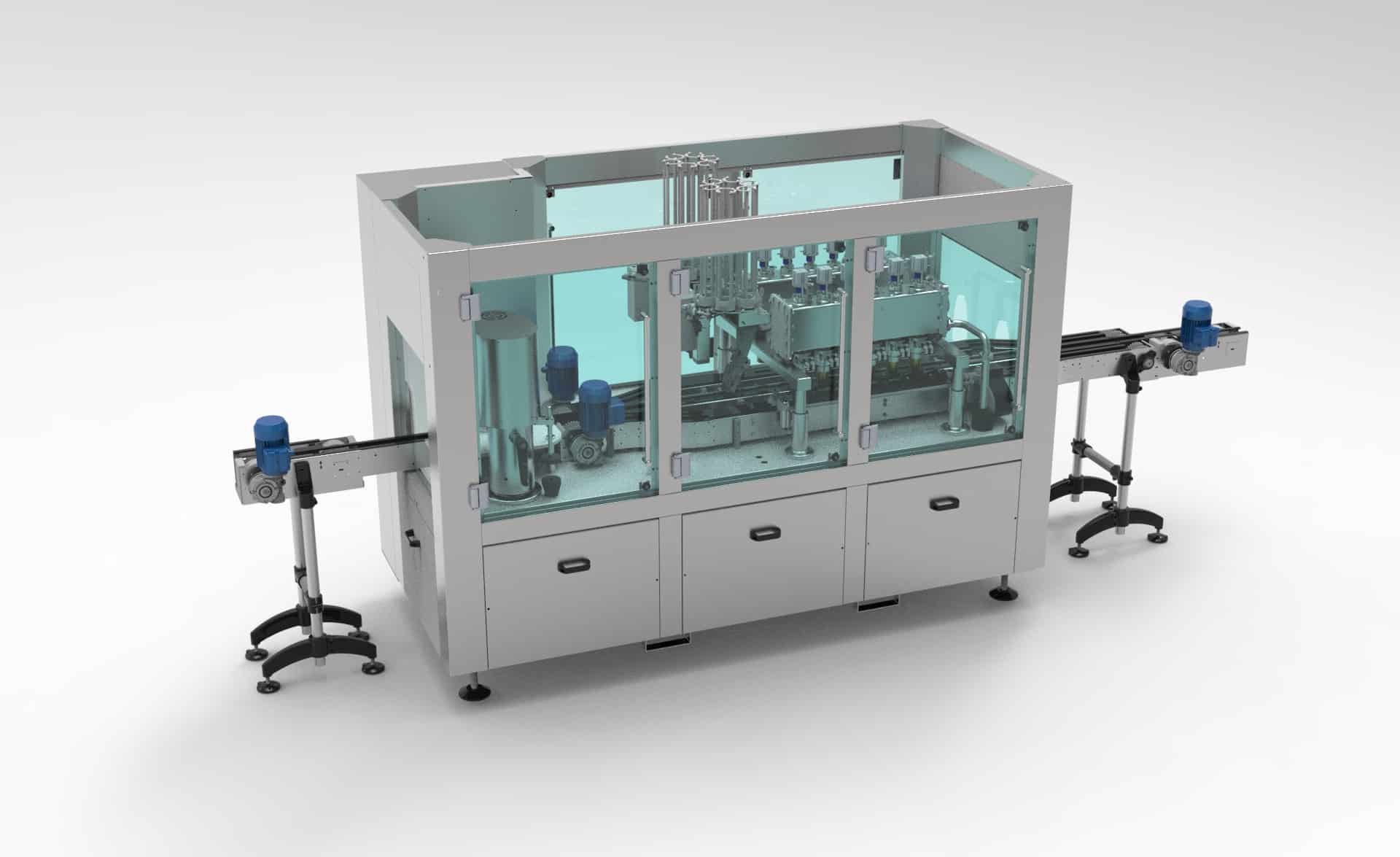 Canfill Counterpressure Can Filler and Seamer 3000cph