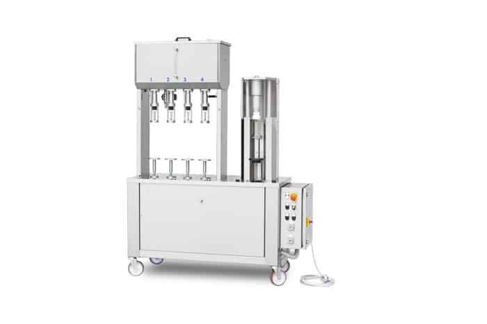 4 head filler and Crowner for Champagne