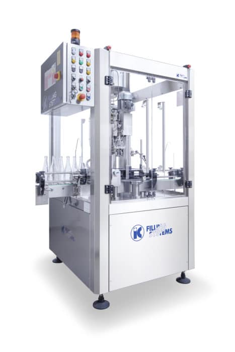 Revolving twin function turret capper for ROPP and Crown Caps