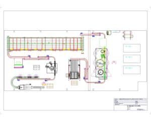 Glass bottling line for fruit juice and cider 6000bph