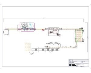 Spirits bottling line 1500bph x 70cl output
