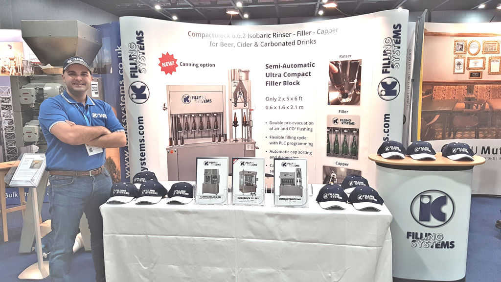 IC Filling Systems in Liverpool, March 2018 at SIBA BeerX