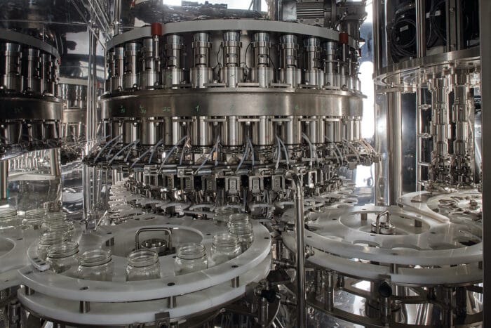 Weight filling: Food & Sauce Rotary Filler detail