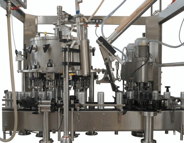 12-1 Counterpressure Can Filler Seamer