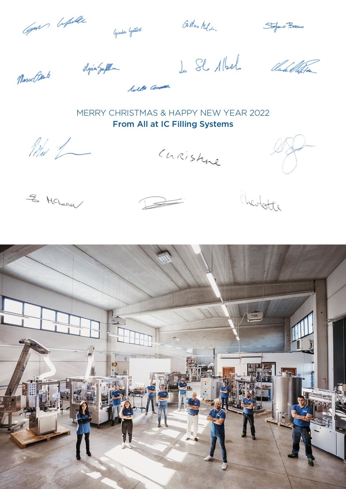 Das Team von IC Filling Systems