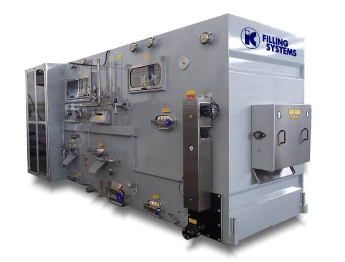 Automatic glass bottle washer