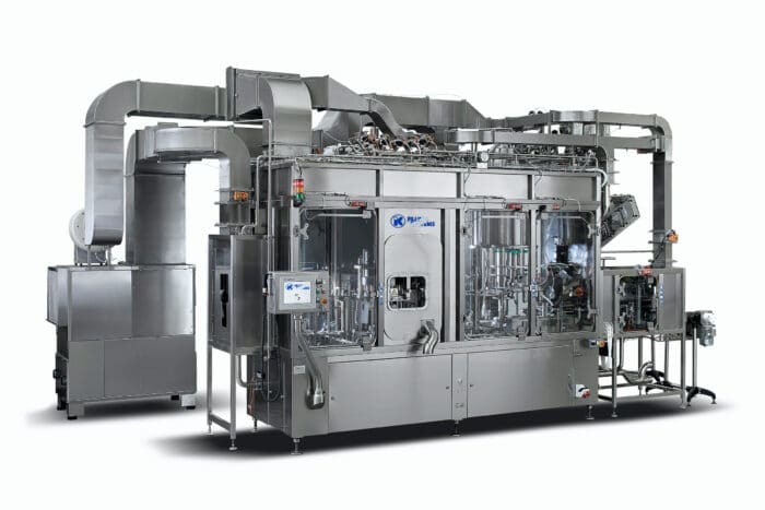 Weight filling machines: Ultraclean rinser filler capper